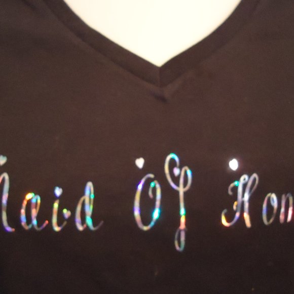 Maid Of Honor T Shirt - Picture 3 of 5